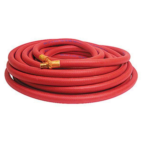 Rema 50 ft. NPT Reinforced .37 ID Air Hose Accessories- Red, 4PK 891